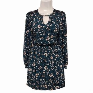 Express - Floral Long Sleeves Mini Dress